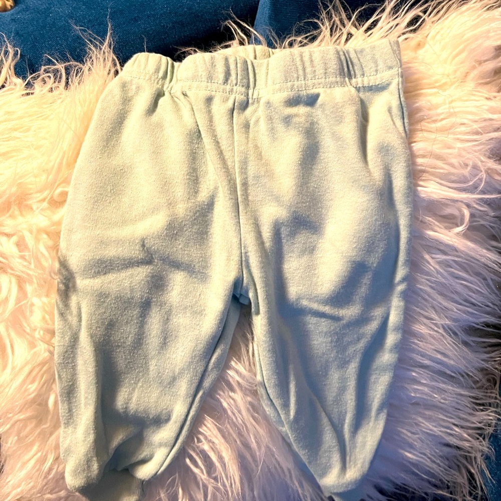 Infant pants, Pale Green, 6-9 months
